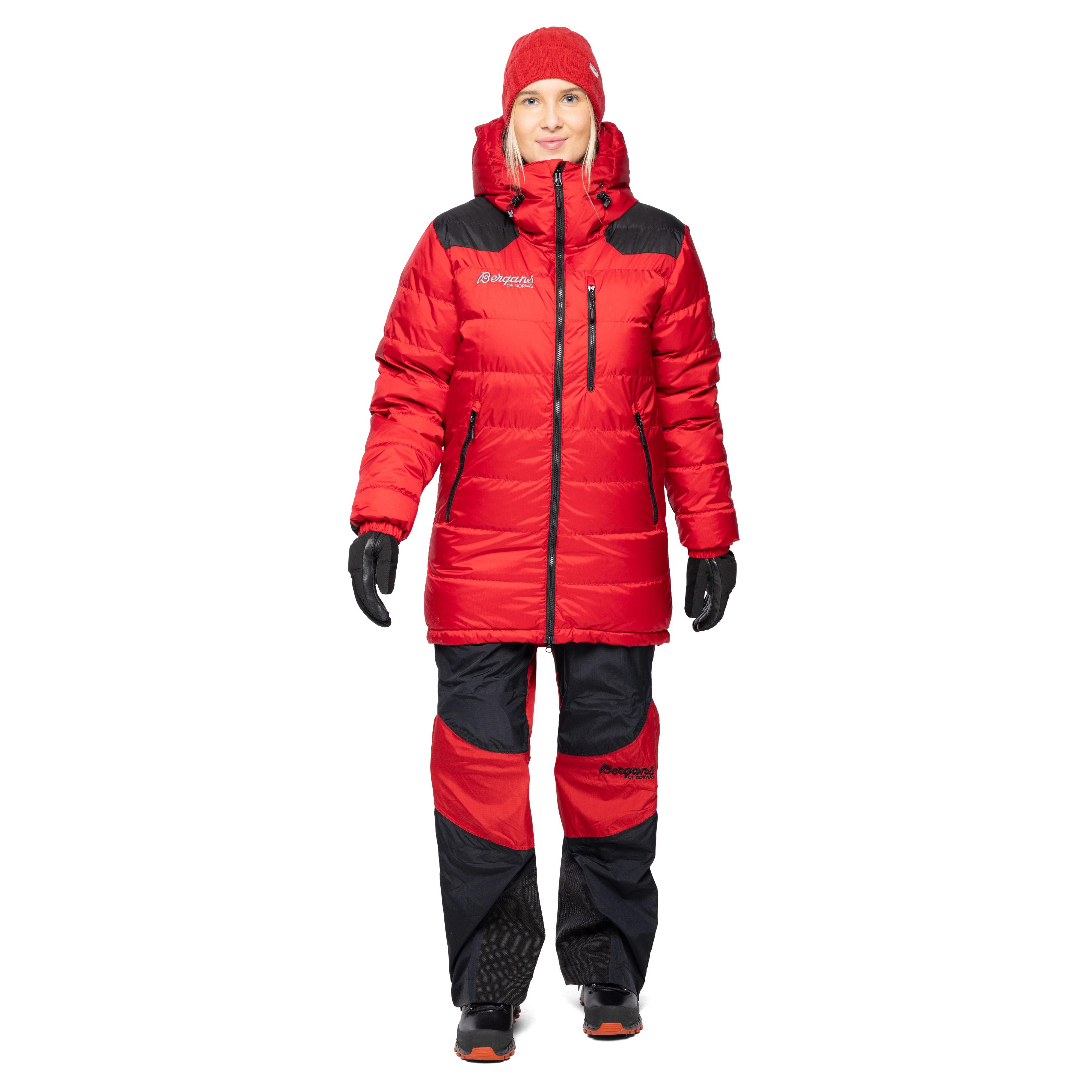 Expedition Down Light Parka Red / Black
