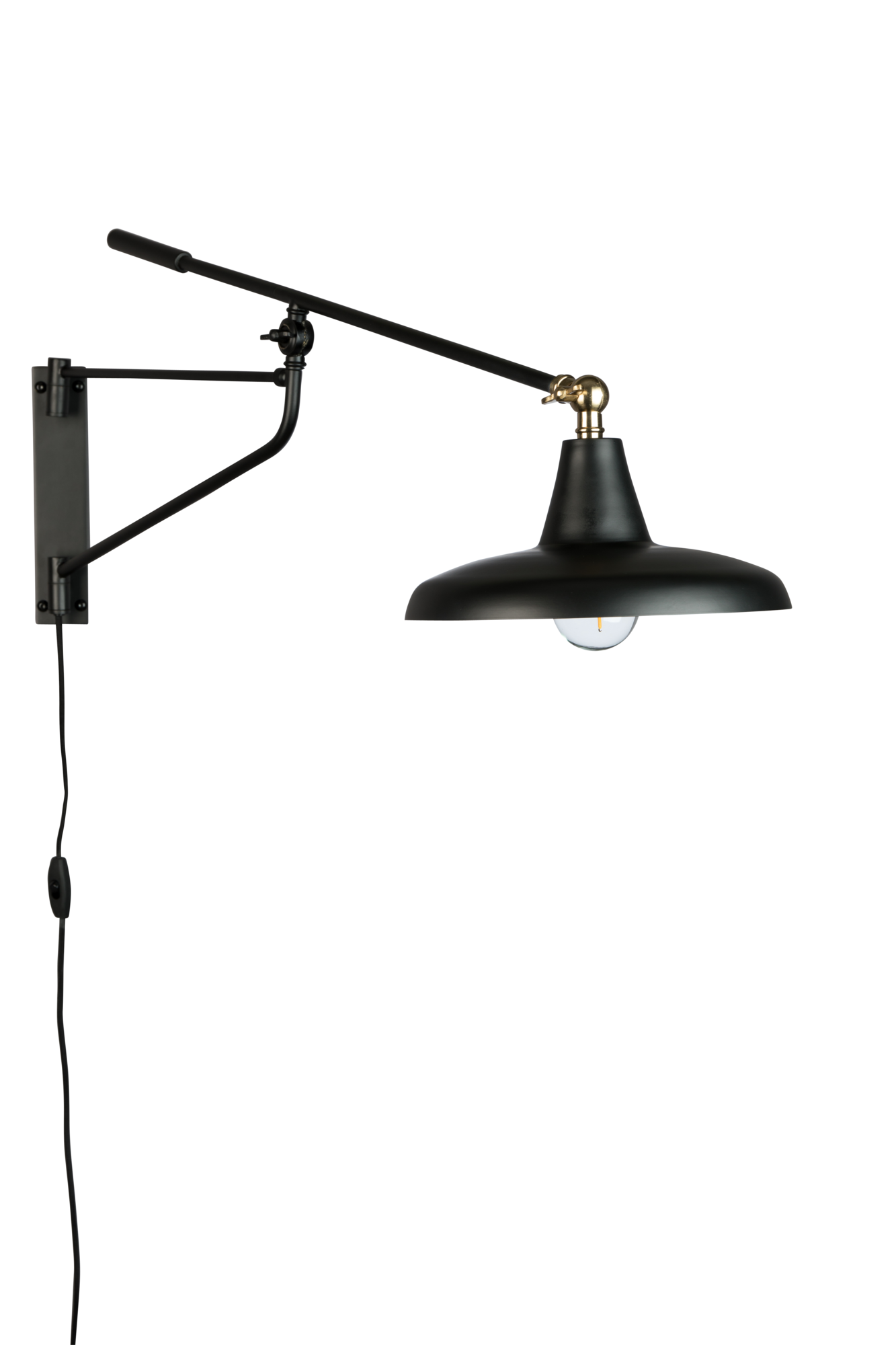 Wandlamp Hector zwart