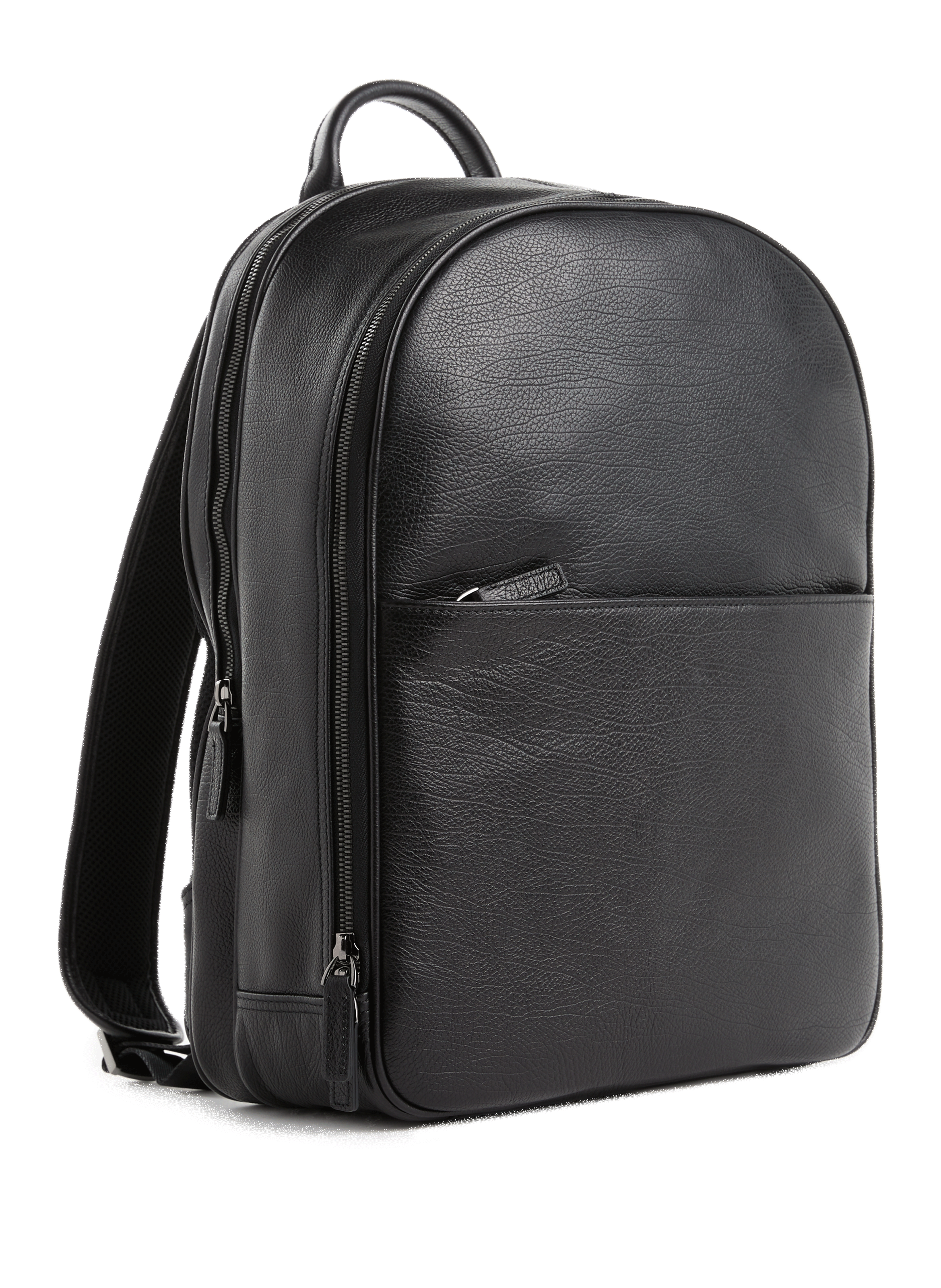 Sac à dos en cuir | Noir