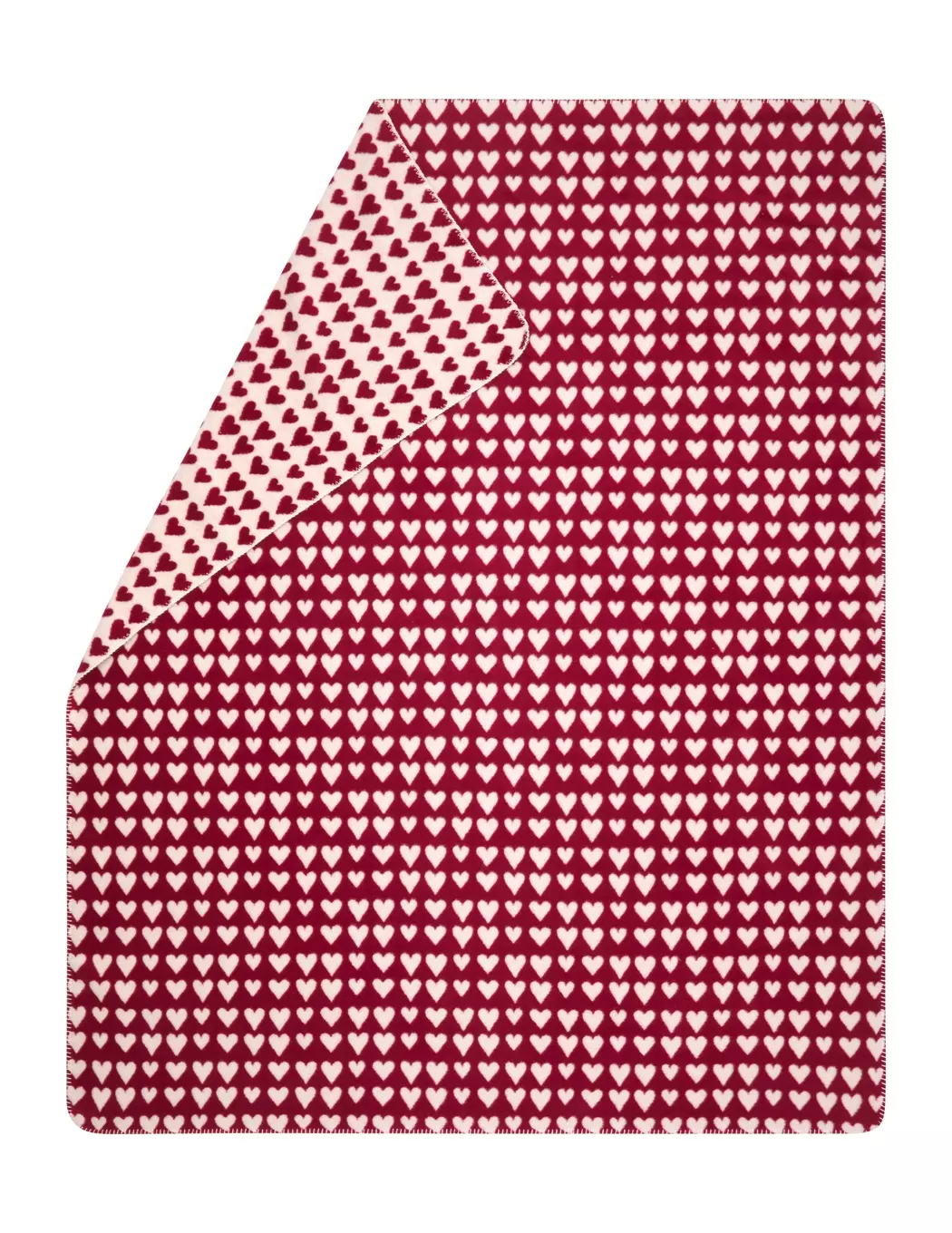 Kuscheldecke Herzerl Überall 150 x 200 cm