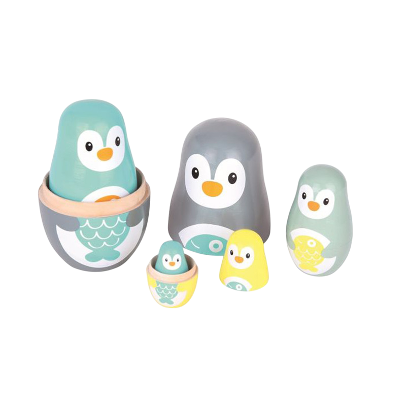 Spielba Matrjoschka Pinguin