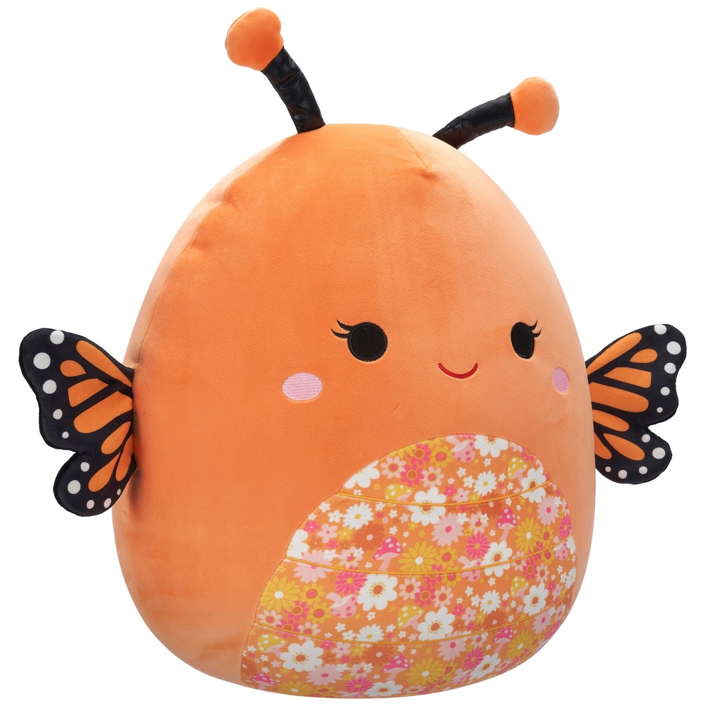 Original Squishmallows 40cm Mony der orange Schmetterling Plüschtier