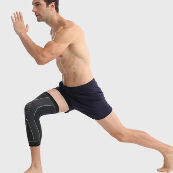 Kompresjonshylse for Kne - Knestøtte/Knebeskyttelse med Compression XL