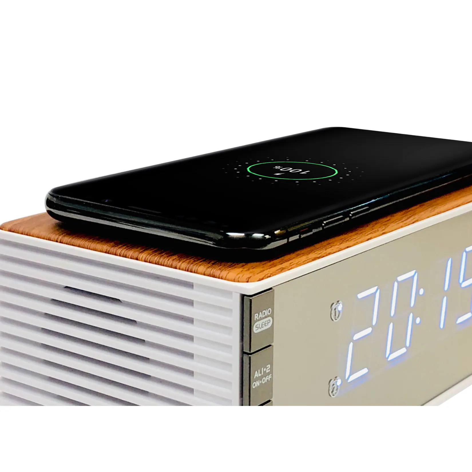 Technoline Radiowecker WT487 mit Qi-Ladefläche