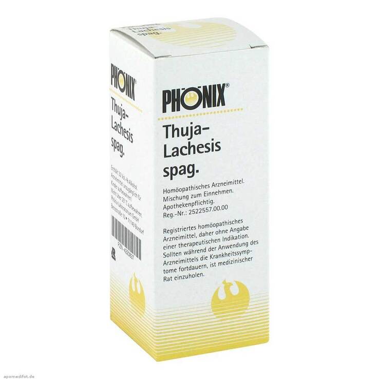 Phönix Thuja lachesis spag. Tropfen, 50 ml