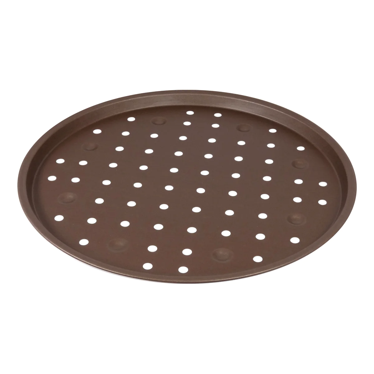 Plaque à pizza perforée - antiadhérent - Ø340/330mm Gobel