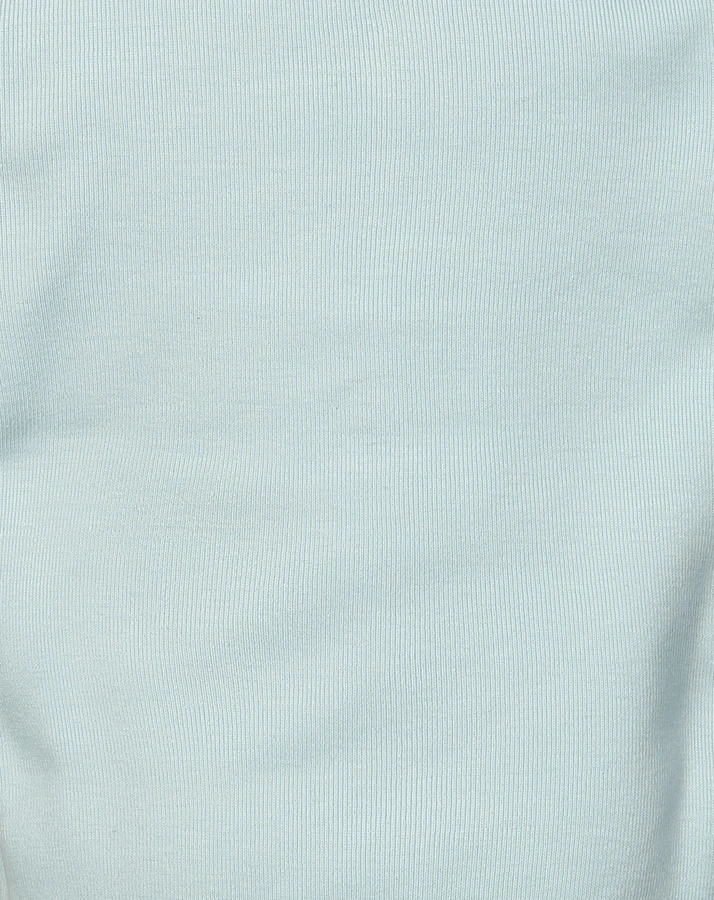 Jersey-Jacke BASIC geringelt in hellblau/weiß