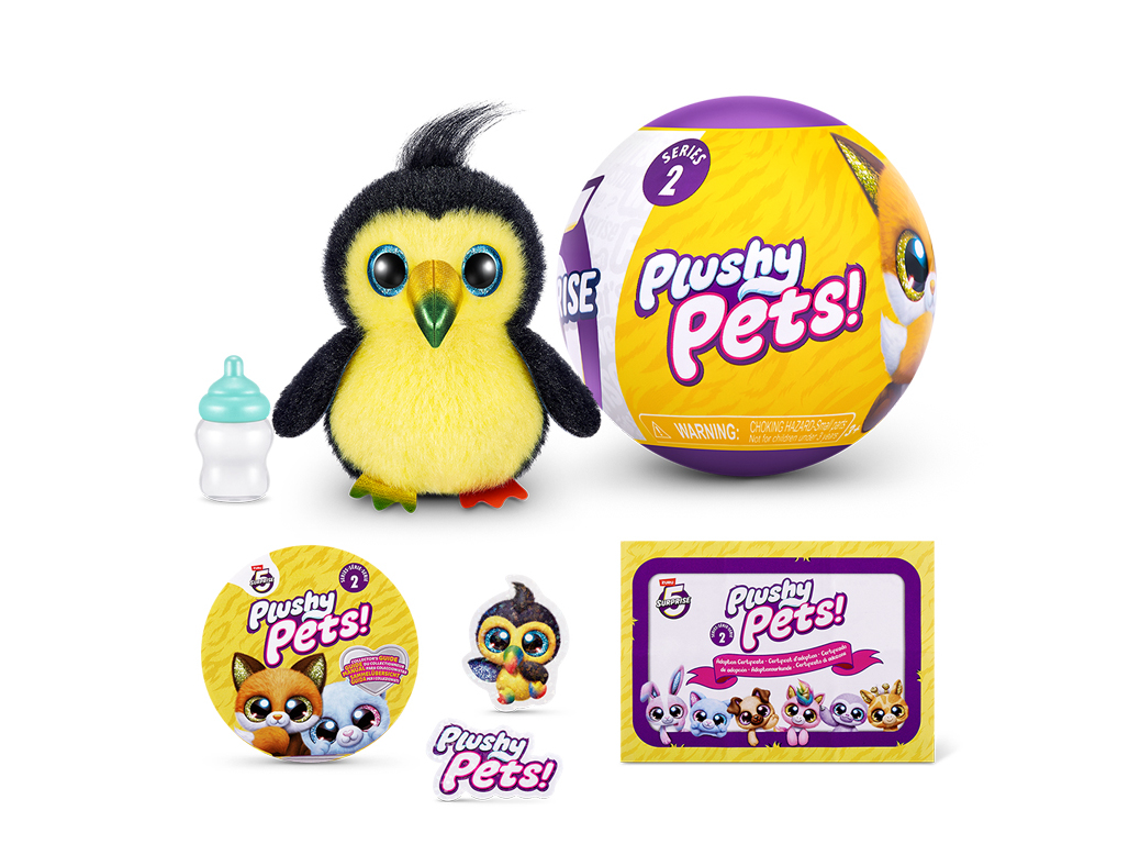 PLUSHY PETS 5 SURPRISE MODELOS SORTIDOS