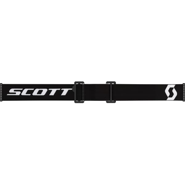 Masque de ski SCOTT SHIELD MINERAL BLACK/WHITE ILLUMINATOR BLUE CHROME