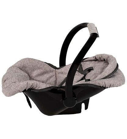 MaMaMeMo Autositz für Puppe - Grau