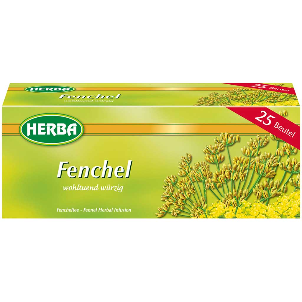 Herba Tee Fenchel 25 Beutel 43,75g MHD:30.10.26