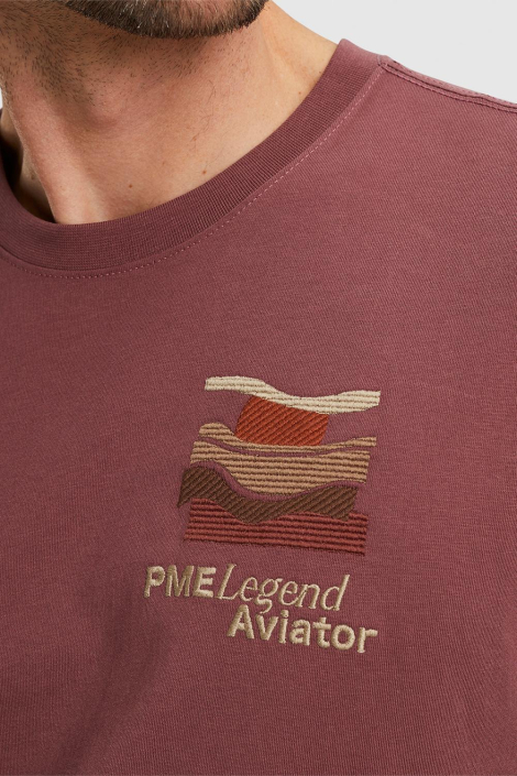 PME legend paarse heren t-shirt
