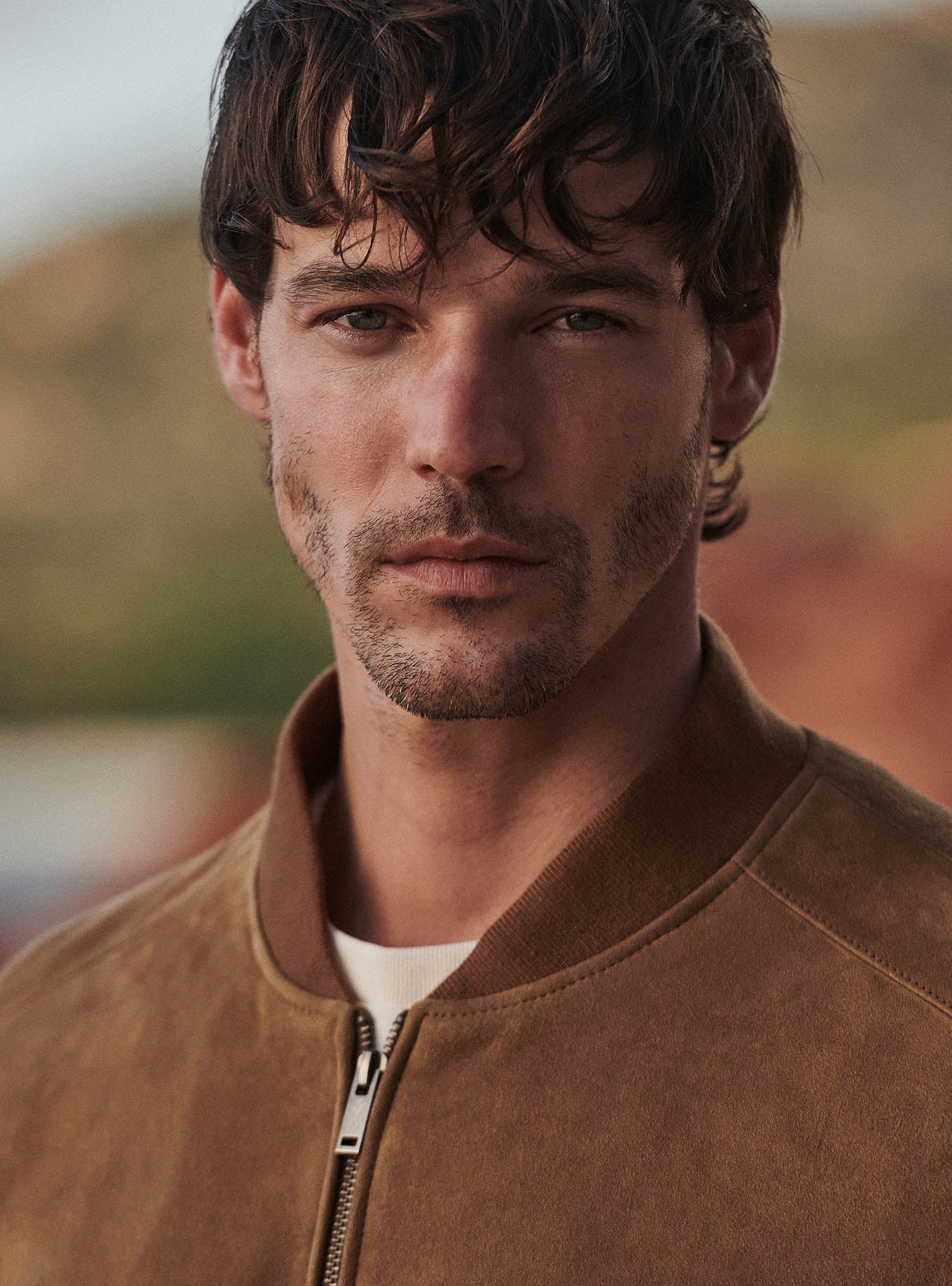 Cuir Paolo Marron Fawn
