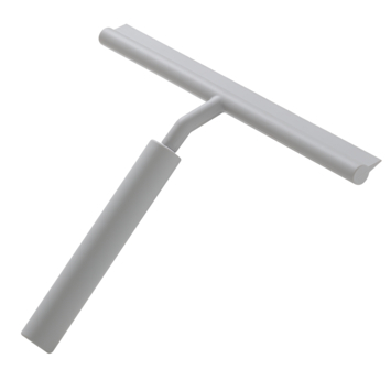 Sealskin Senso telescopische raam- en vloerwisser 24-97cm inclusief flexibele glashaak lichtgrijs