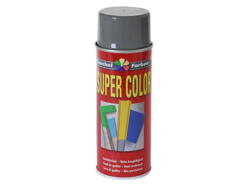 Knuchel Lack-Spray Super Color 400 ml Mausgrau 7005 Farb-Spraydose für den Aussen- und Innenbereich