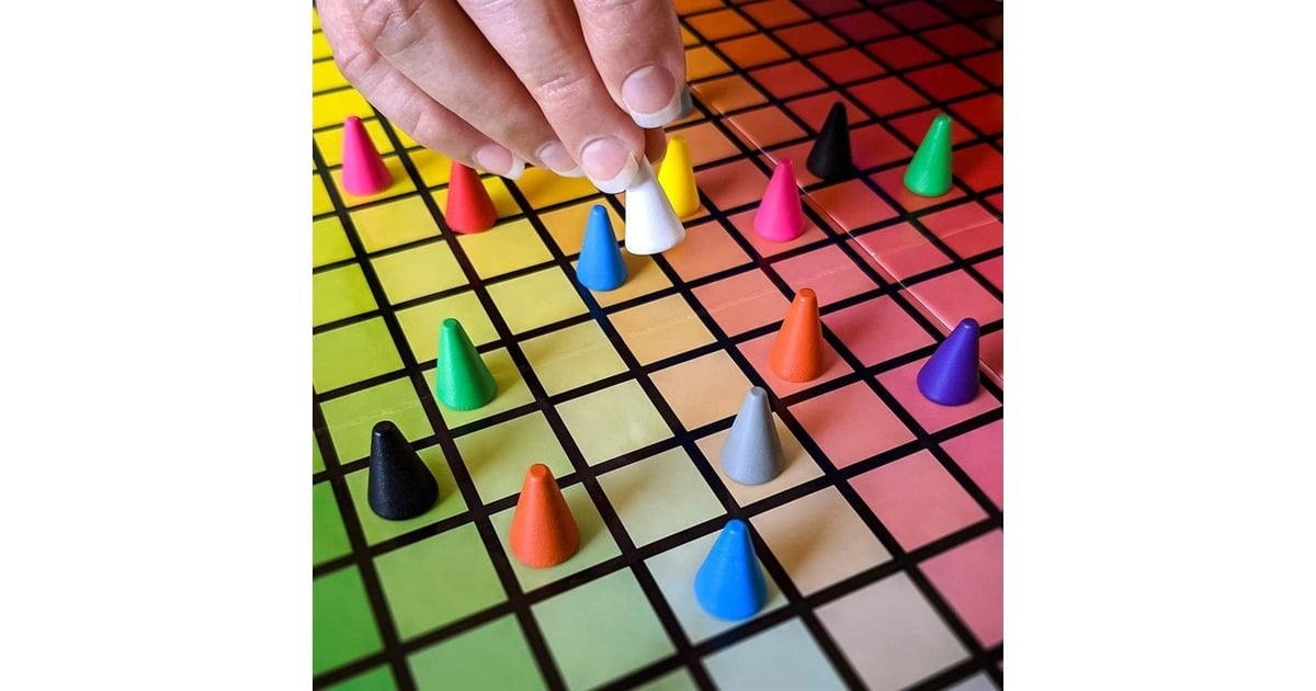European Player NetworkHues and Cues Bordspel  (Engels, Frans, 3 - 6 spelers, 30 minuten, Vanaf 8 jaar)