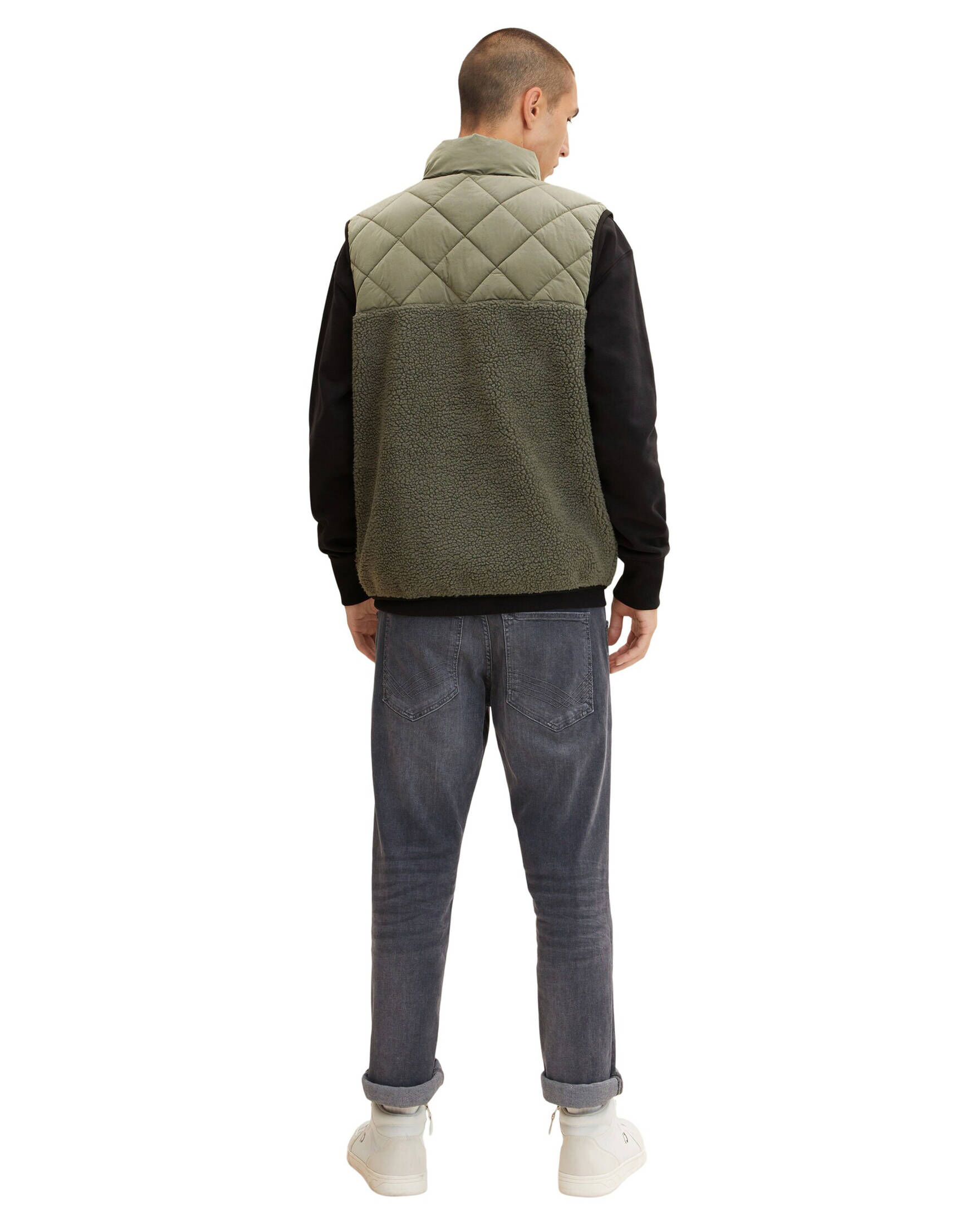 Tom Tailor| Herren Weste MAT MIX VEST