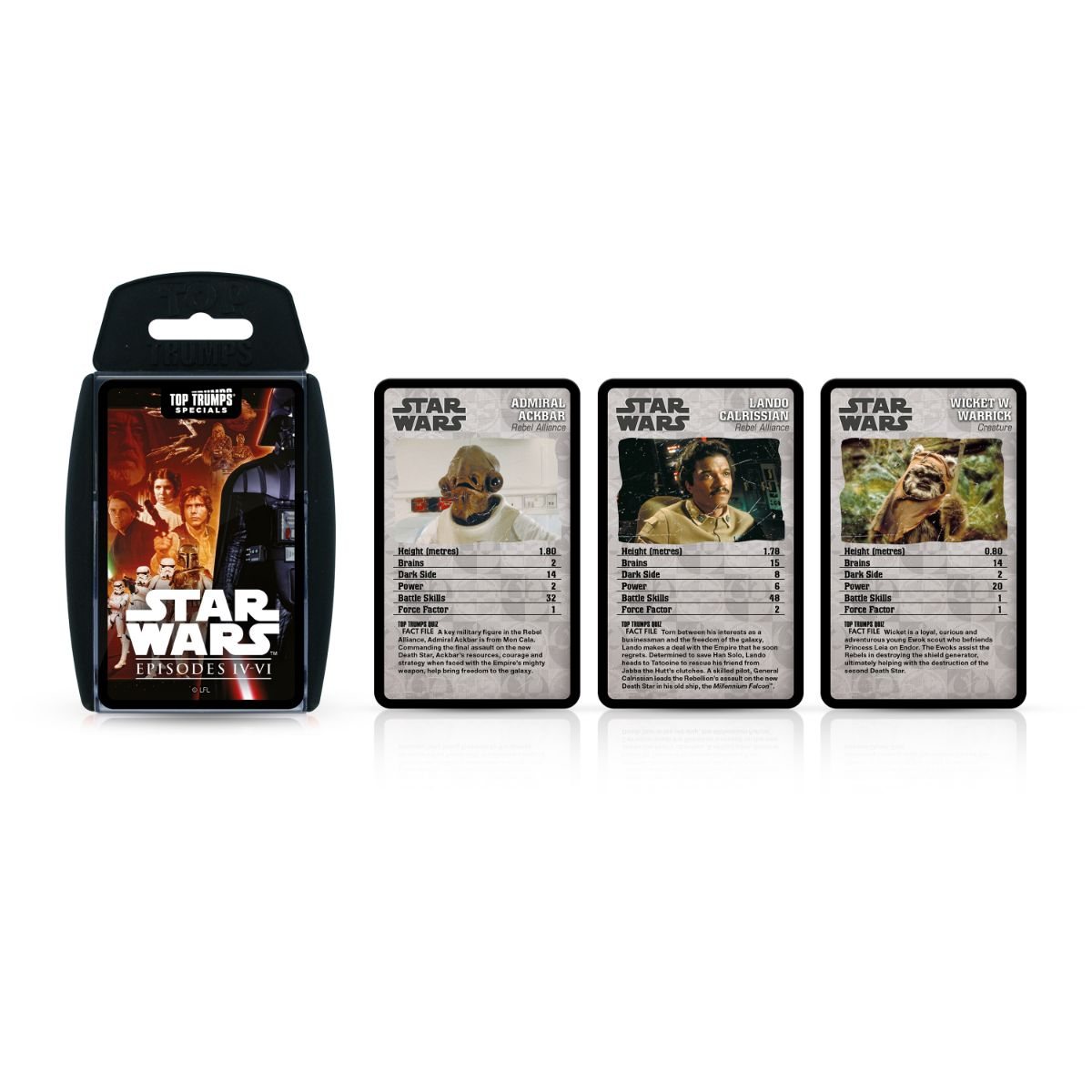 STAR WARS EPISODES 4-6 2021 TOP TRUMPS SPECIALS