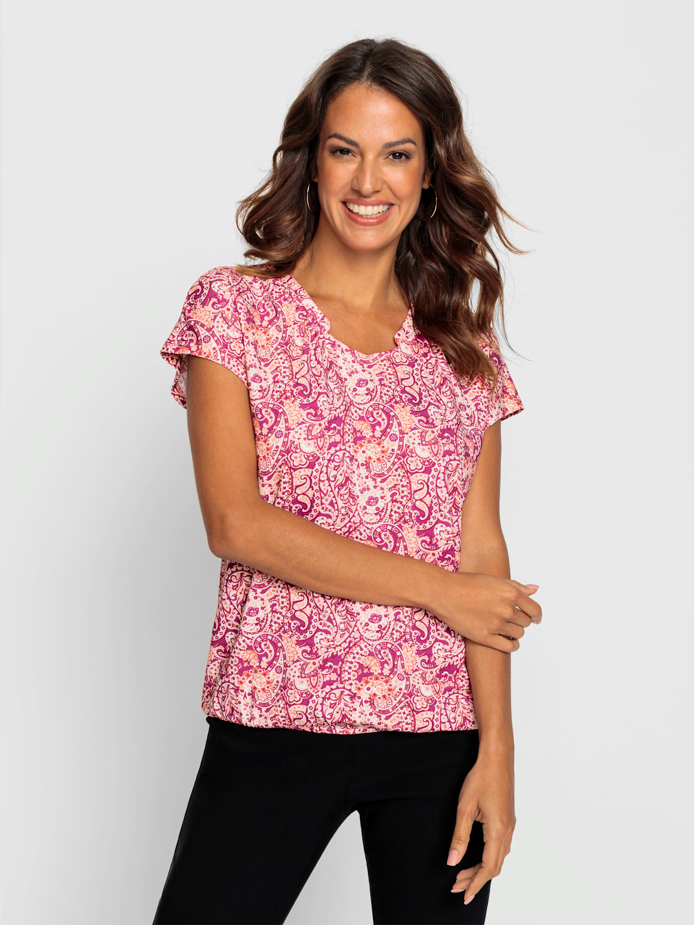 T-shirt viscose