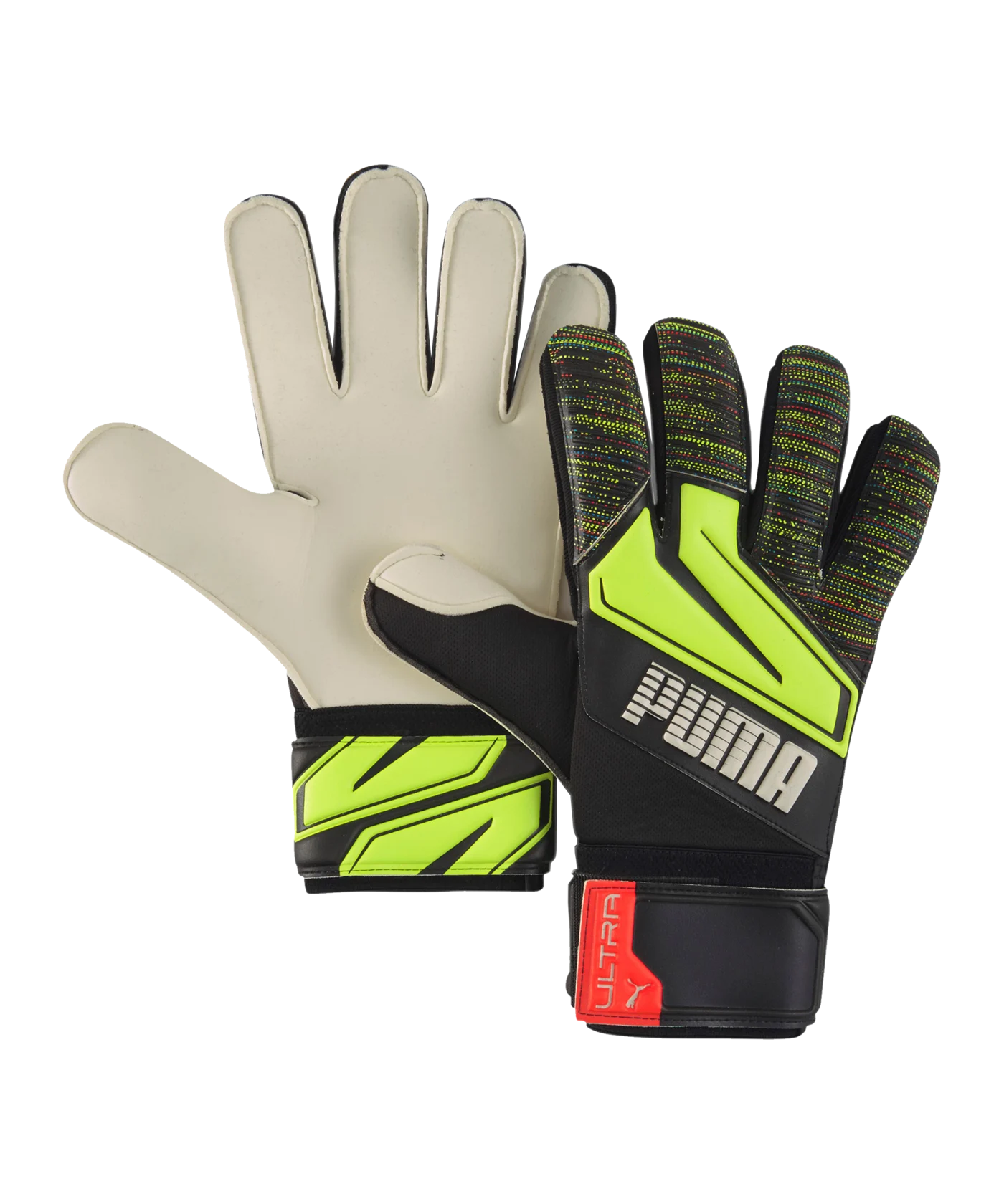 PUMA ULTRA Grip 1 RC Game ON TW-Handschuh Schwarz Gelb F08