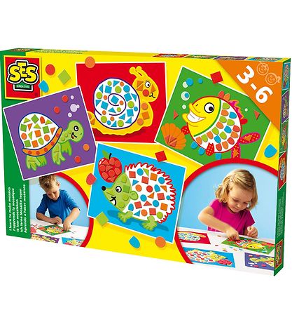 SES Creative Mosaik - Jeg L?rer At L?gge Mosaik