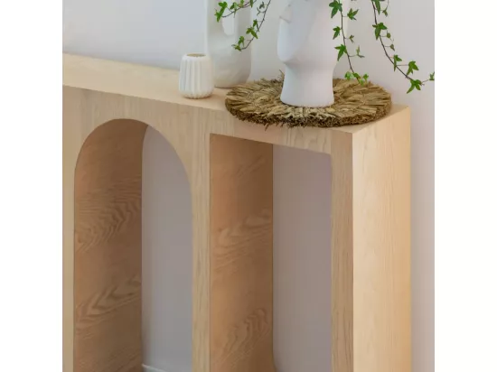 Console en chêne Octave