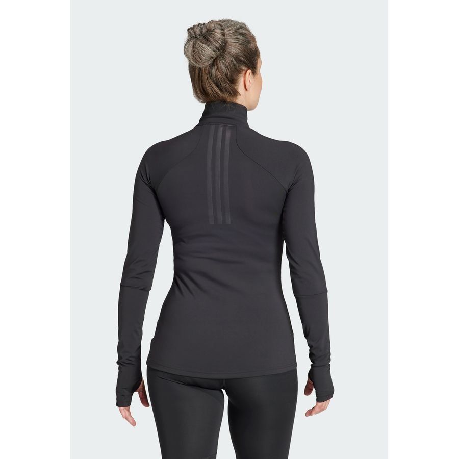 Adidas Haut d'entraînement à manches longues et zip 1/4 Techfit COLD.RDY