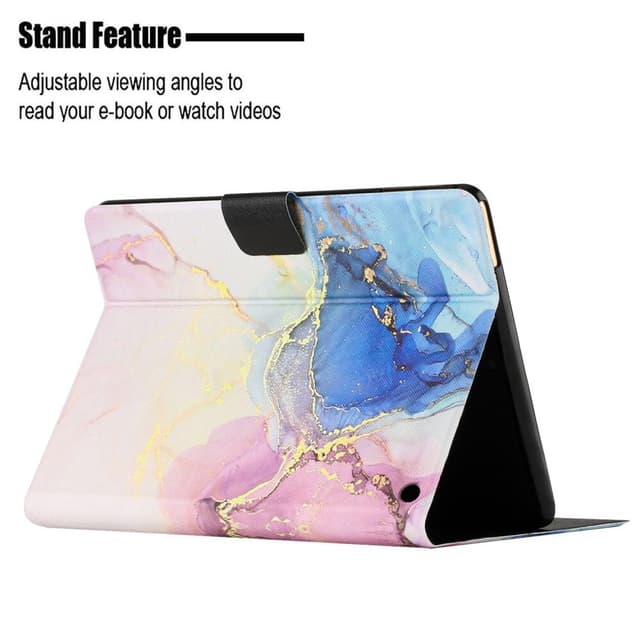 SKALO Amazon Fire HD 10/10 Plus (2021) Marmor Flip Cover