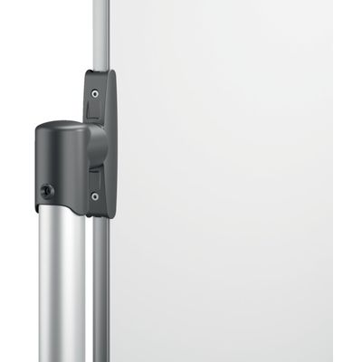 Nobo - Tableau blanc Classic émaillé pivotant mobile - 150 x 120 cm - magnétique