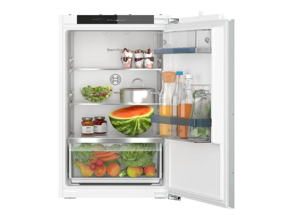 Bosch Serie | 4 KIR21VFE0 - Køleskab - til indbygning - niche - bredde: 56 cm - dybde: 55 cm - højde: 88 cm - 136 liter - Klasse E