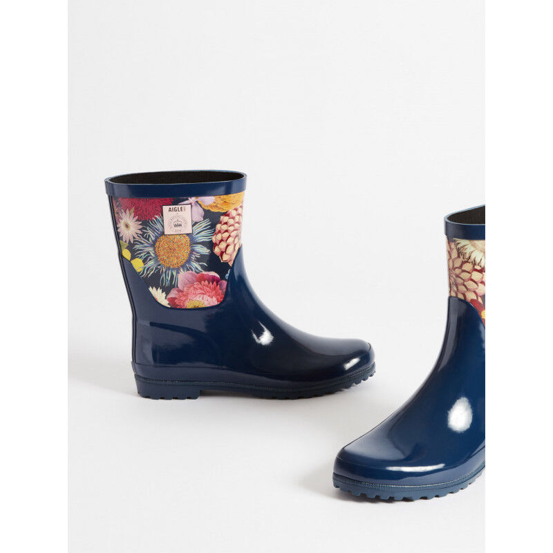 Eliosa Bottillon Printed - Bottes de pluie femme