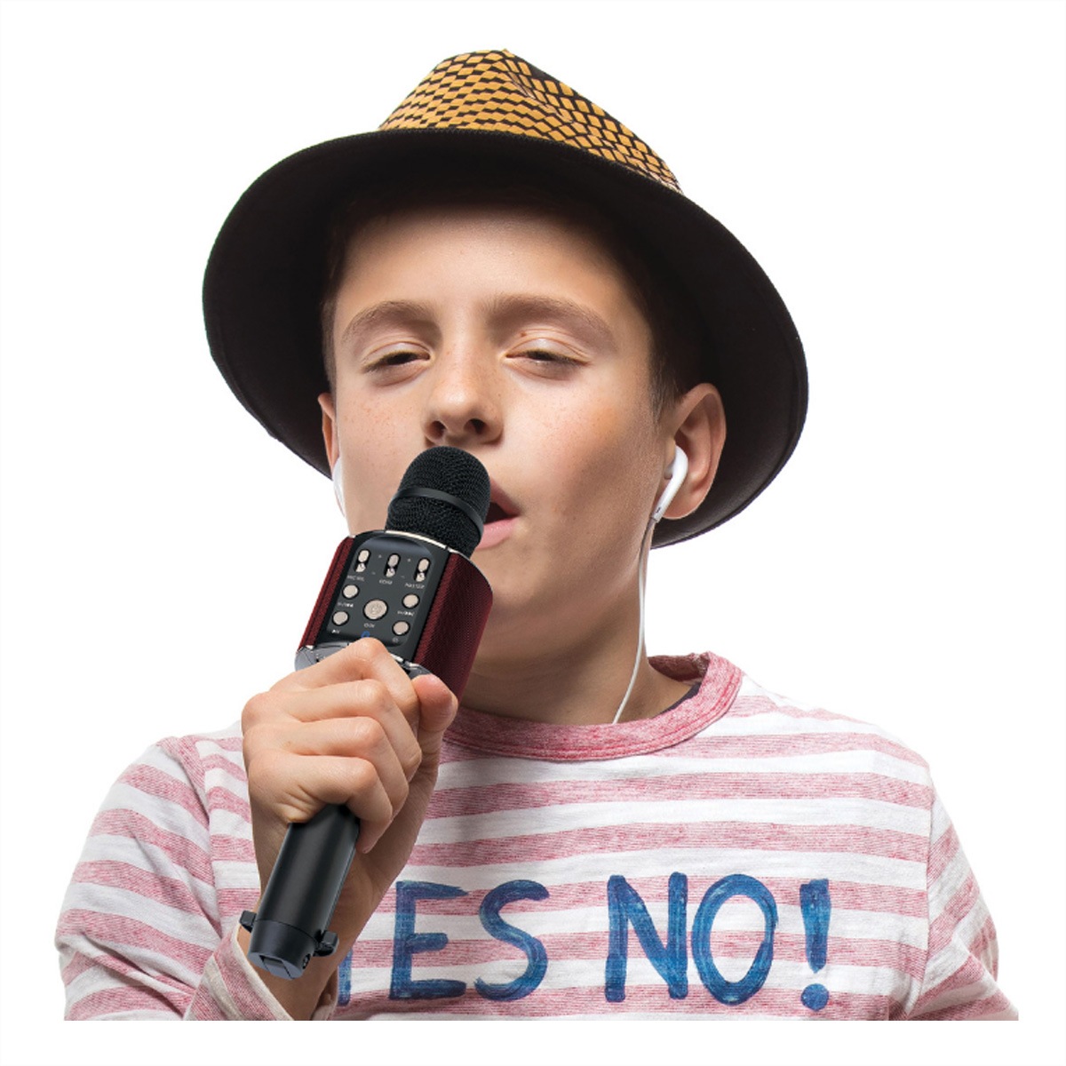 Lenco Karaoke-Maschine »Lenco Karaoke Mikrofon BMC-090, Schwarz« ( )