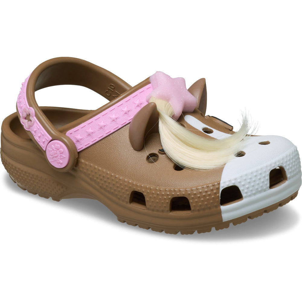 Køb Crocs Milk Chocolate Classic IAM Horse Clog