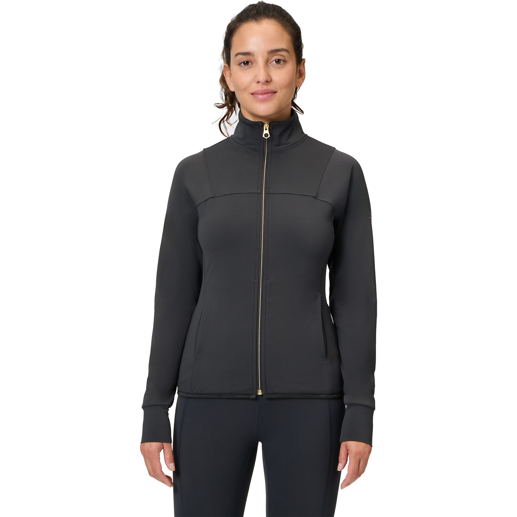 Venice Beach Beven Sweatjacke Damen anthrazit