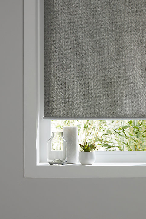 Store enrouleur tamisant Colours Iggy gris 60 x 180 cm