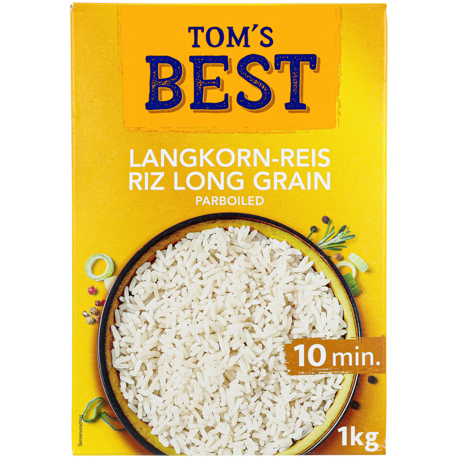 Tom's Best Langkornreis Parboiled
