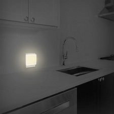 Lampe d'orientation à LED avec capteur, blanc