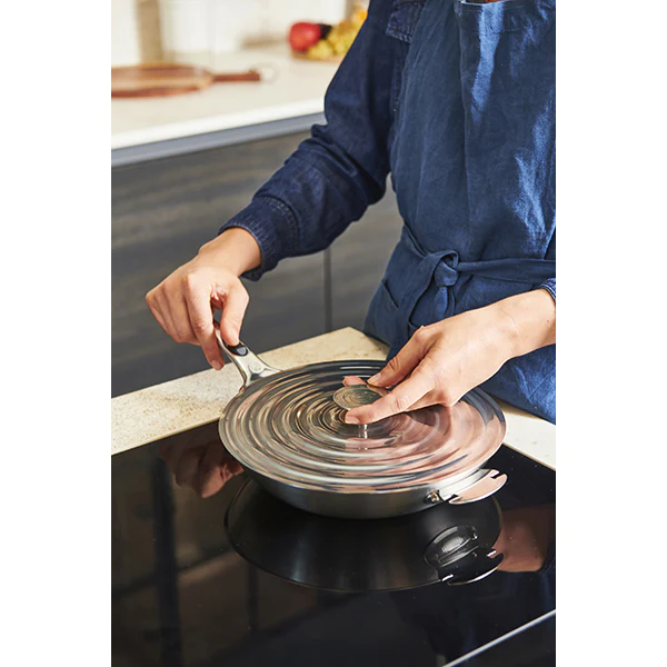 Poêle inox Alchimy Loqy 24 cm De Buyer