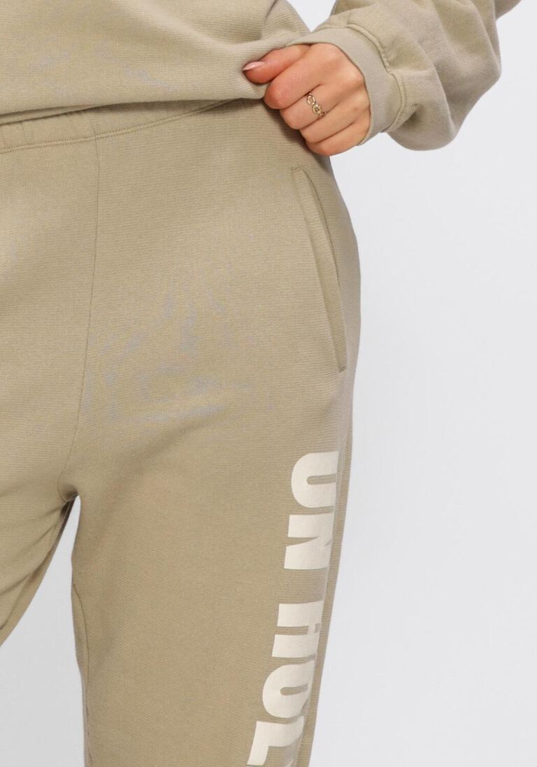 bruine penn & ink joggingbroek trousers print