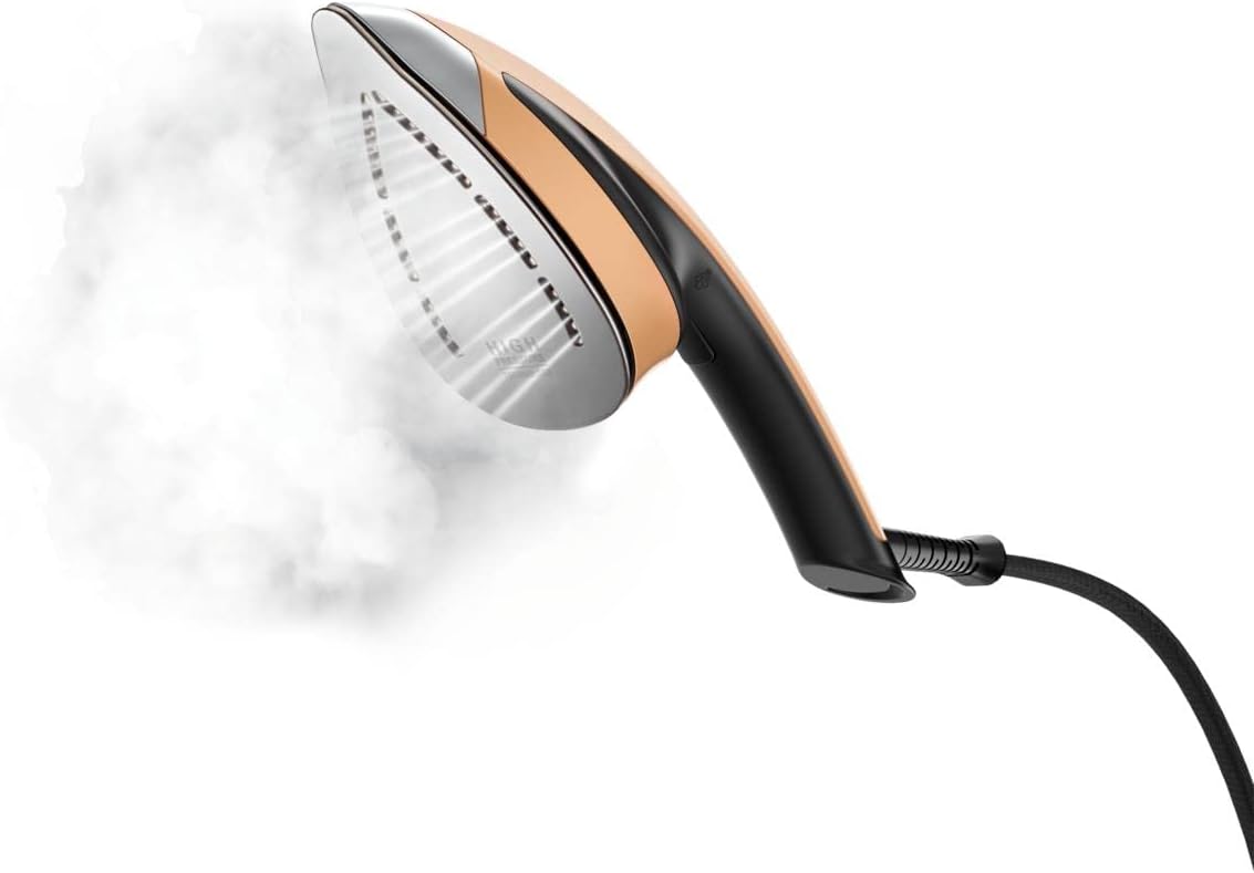 TEFAL QT2020 IXEO POWER ALL-IN-ONE Défroisseur vapeur avec planche intelligente intégrée à 3 positions Désinfectant et repassage, Technologie vapeur haute pression, pression de vapeur 5,8 bar, 2170 W,