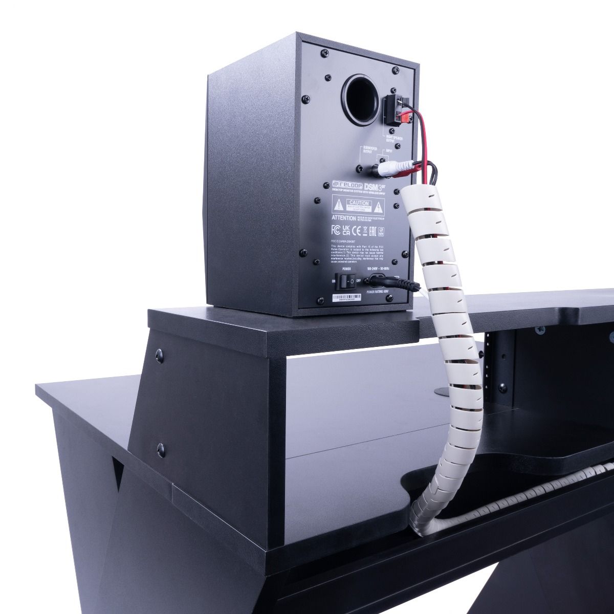 Glorious Sound Desk Compact Black workstation meubel