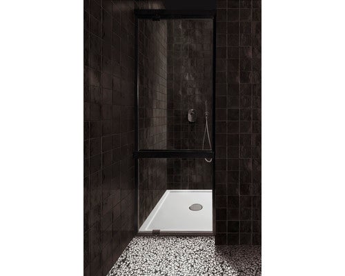 Wandtegel Marazzi Zellige Carbone glanzend 10x10cm