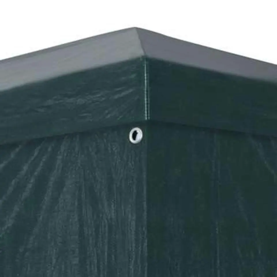vidaXL - Partytent - Groen - Polyetheen
