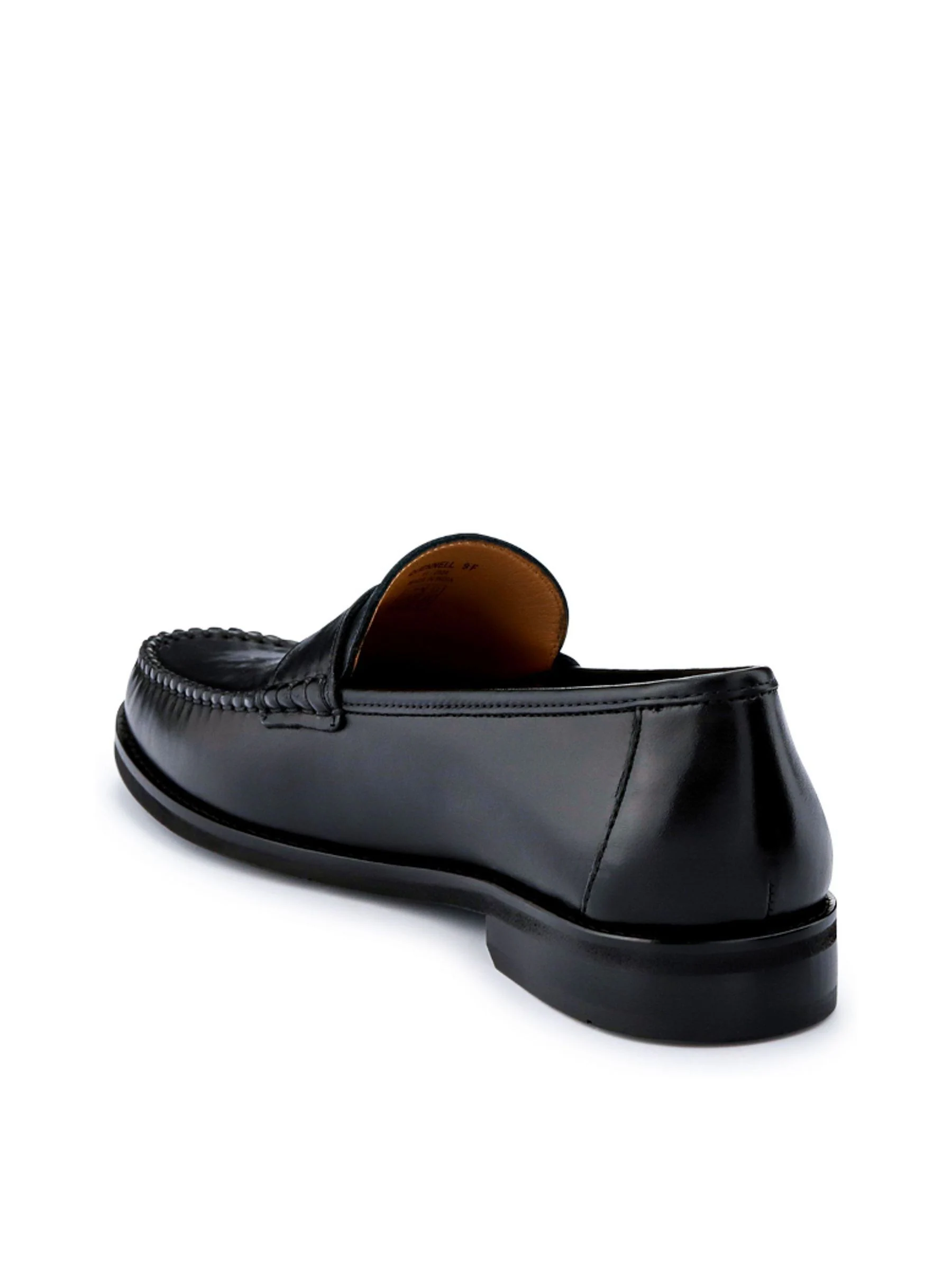 Zwart - Jones Bootmaker Quennell Leather Penny Loafers