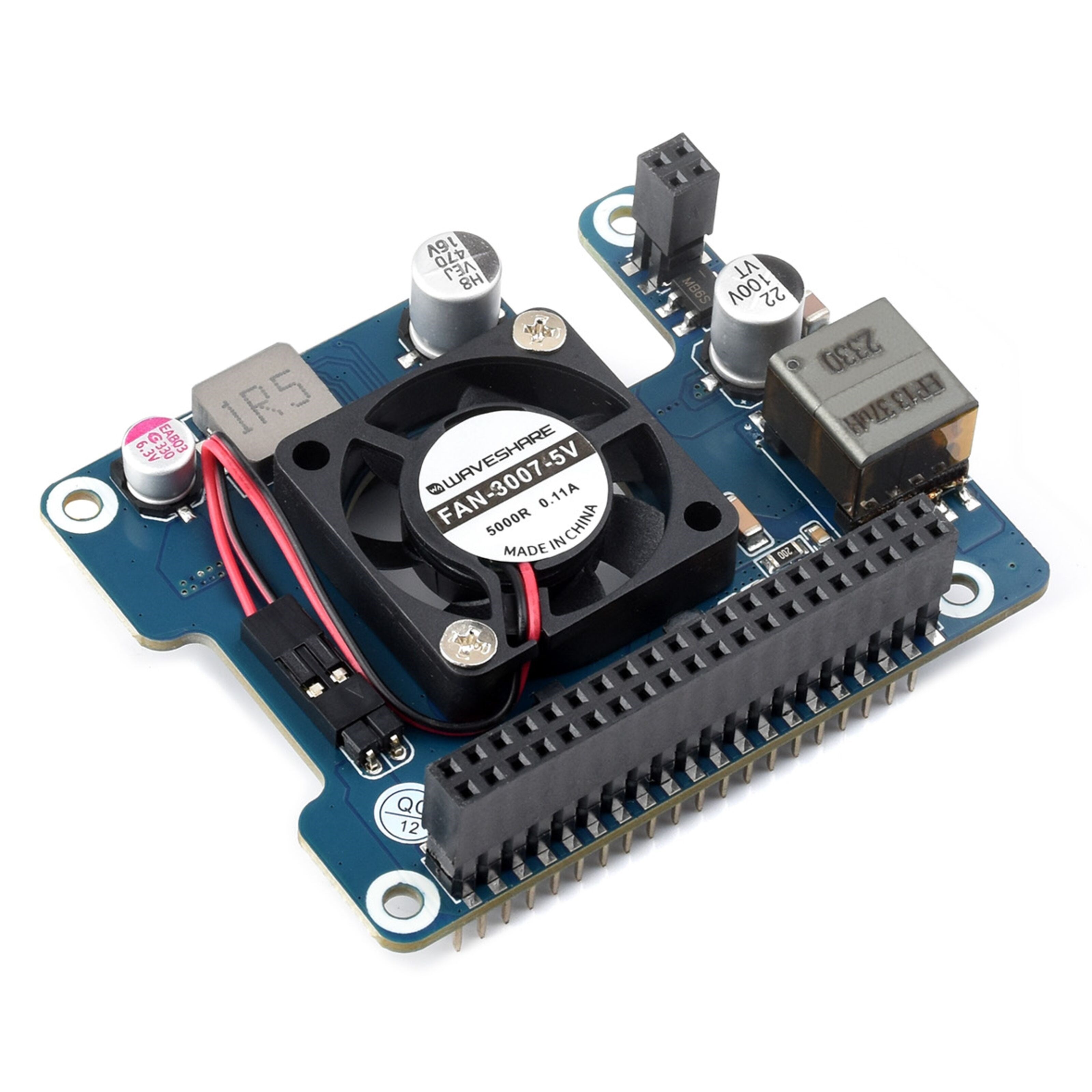 PoE+ Hat for Raspberry Pi 5