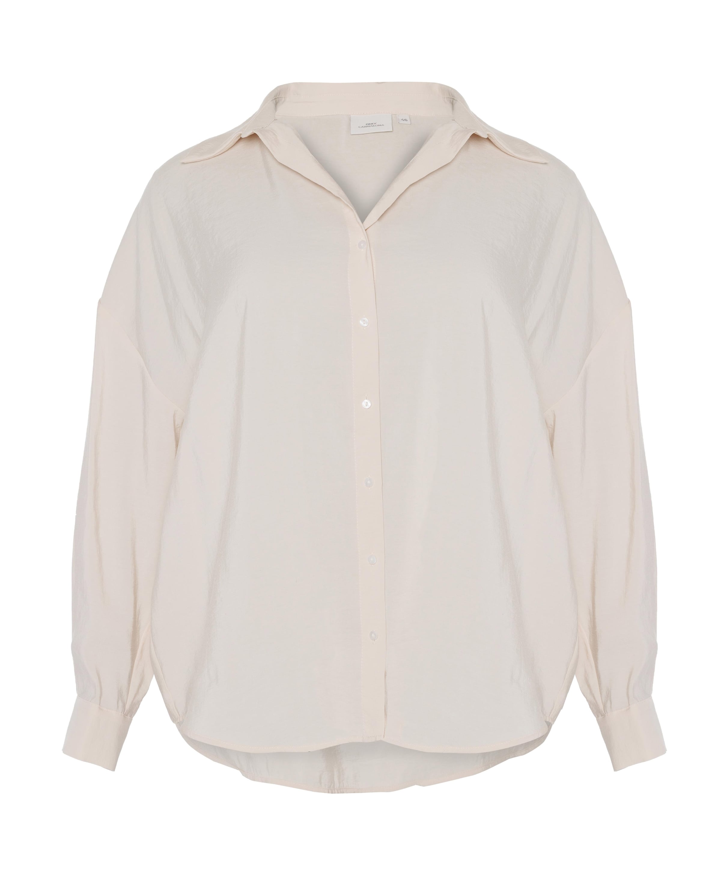Only Carmakoma Dames blouse beige