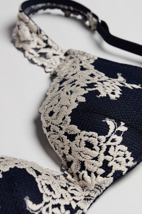 Sutiã Gioia Pretty Flowers Super Push-Up
