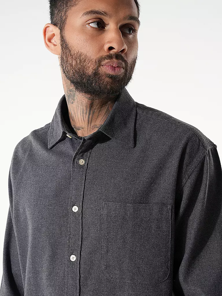 NN.07 Hemd Regular Fit grau