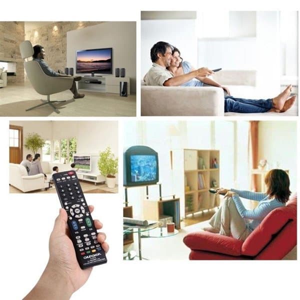 Universalfjernbetjening til Sharp LCD-, LED- og plasma-tv'er