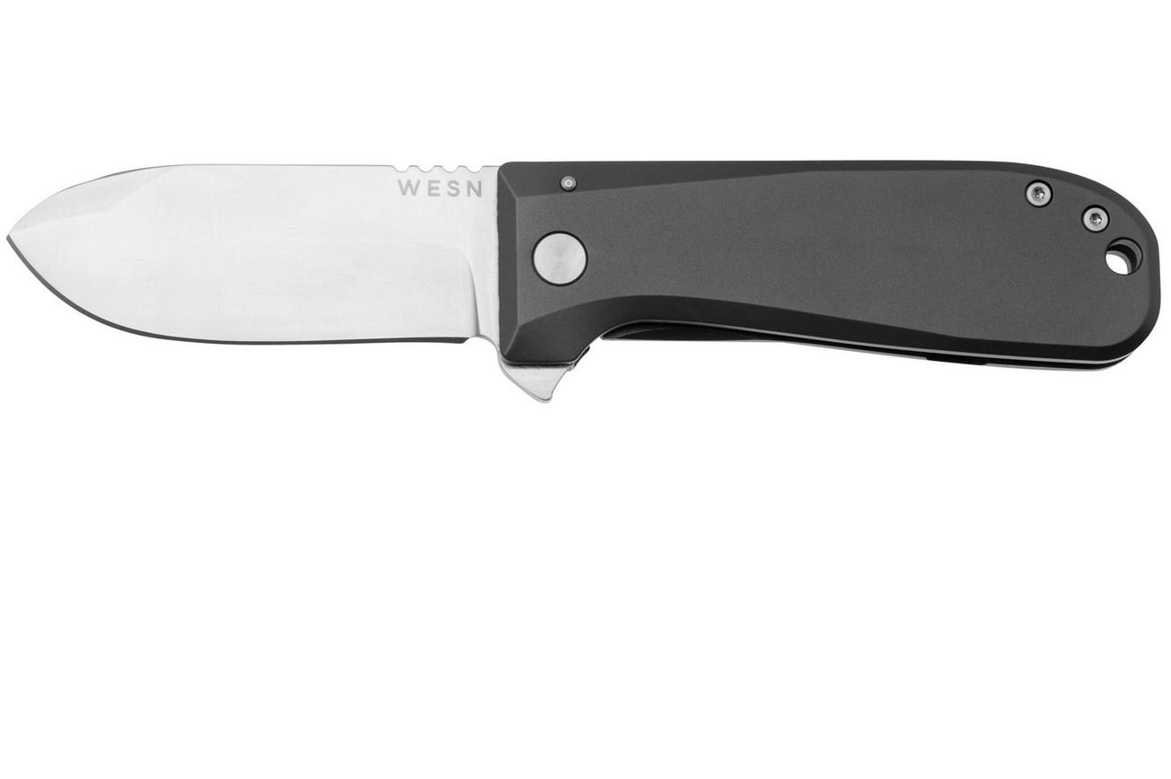 WESN Allman SN04-0, CPM S35VN, Titanium, zakmes